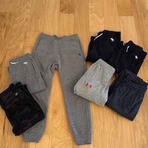 7 Pair Boy Jogger sweatpants